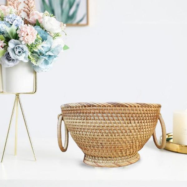 rattan fruit basket creative candy storage bowl basket creative handmade flower home decoration
rattan fruit basket creative candy storage bowl basket creative handmade flower home decoration