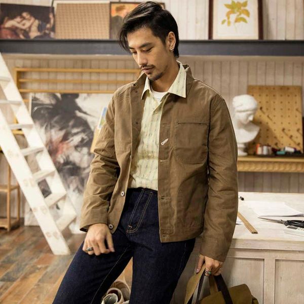 men's jackets waxed red canvas supply jacket blanket lined workwear slim fit, Black;brown
men's jackets waxed red canvas supply jacket blanket lined workwear slim fit, Black;brown