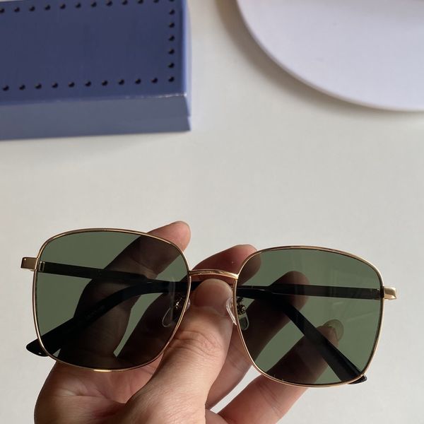 fashionable square frame sunglasses, classic tricolor legs with glasses men's and women's metal sunglasses versatile 0852sk, White;black
fashionable square frame sunglasses, classic tricolor legs with glasses men's and women's metal sunglasses versatile 0852sk, White;black