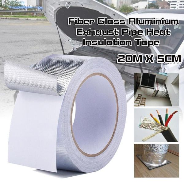 manifold & parts 1pc 20m fiber glass aluminum foil exhaust pipe heat insulation wrap tape self-adhesive for packaging line fuel engine cover
manifold & parts 1pc 20m fiber glass aluminum foil exhaust pipe heat insulation wrap tape self-adhesive for packaging line fuel engine cover