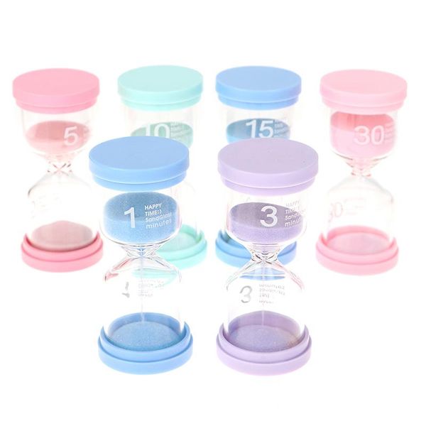 other clocks & accessories 1pc 1/3/5/10/15/30 minutes colorful desksand hourglass timer striking home decor timers gift
other clocks & accessories 1pc 1/3/5/10/15/30 minutes colorful desksand hourglass timer striking home decor timers gift