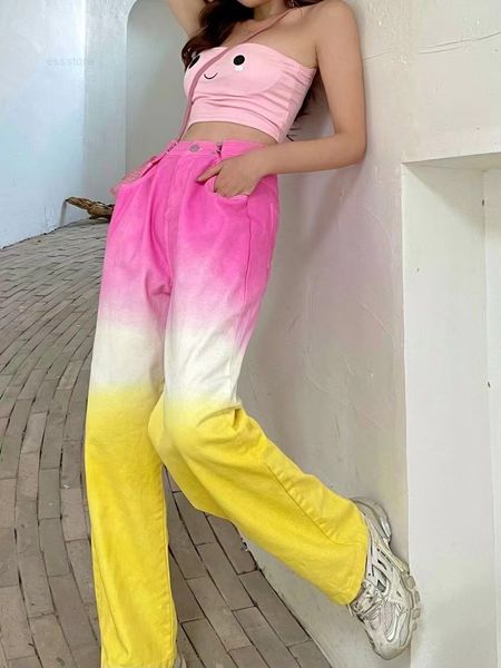 pants trousers rainbow tie dyed straight spring and autumn loose wide legs high waist hanging feeling ground dragging jeans children student, Black;white
pants trousers rainbow tie dyed straight spring and autumn loose wide legs high waist hanging feeling ground dragging jeans children student, Black;white