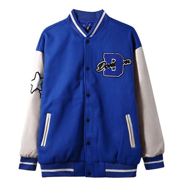 men's jackets high street varsity baseball jacket men furry stars letters embroidery patchwork vintage college style coats fall, Black;brown
men's jackets high street varsity baseball jacket men furry stars letters embroidery patchwork vintage college style coats fall, Black;brown