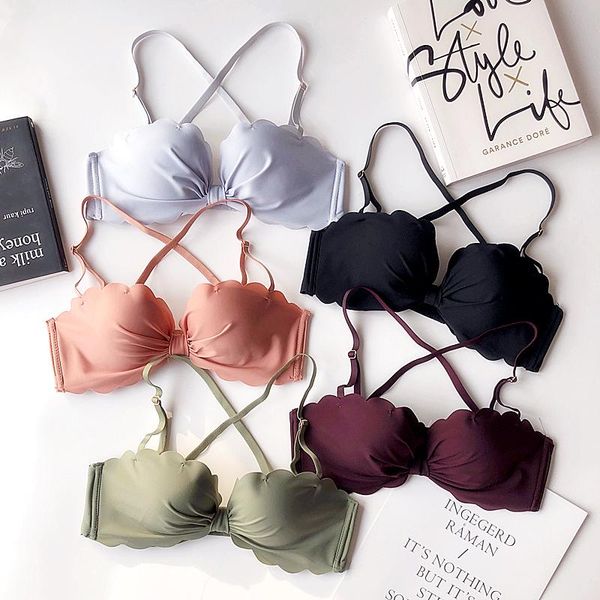 bras sets no rims comfortable soft cup bra set non trace underwear lencerÃa dessous bielizna damska komplety, Red;black
bras sets no rims comfortable soft cup bra set non trace underwear lencerÃa dessous bielizna damska komplety, Red;black