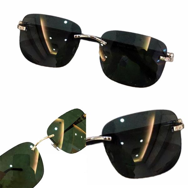 sunglasses for men and women summer style anti-ultraviolet retro 0227 plate metal square frameless fashion eyeglasses random box, White;black
sunglasses for men and women summer style anti-ultraviolet retro 0227 plate metal square frameless fashion eyeglasses random box, White;black