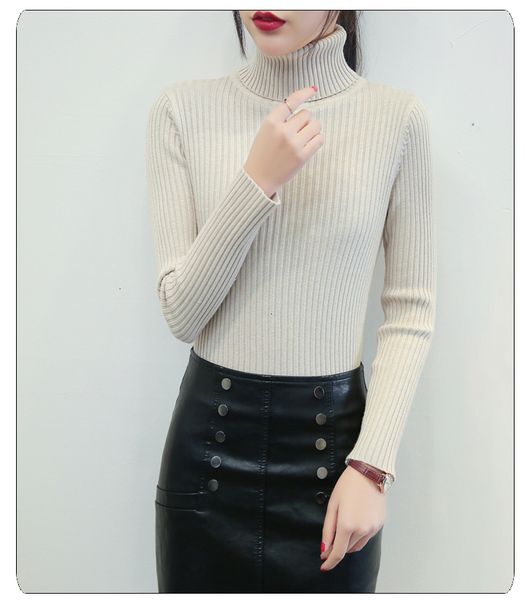 new turtleneck 2021 knitted sweater women warm winter autumn jumper high neck female pull femme hiver 14w1, White;black
new turtleneck 2021 knitted sweater women warm winter autumn jumper high neck female pull femme hiver 14w1, White;black
