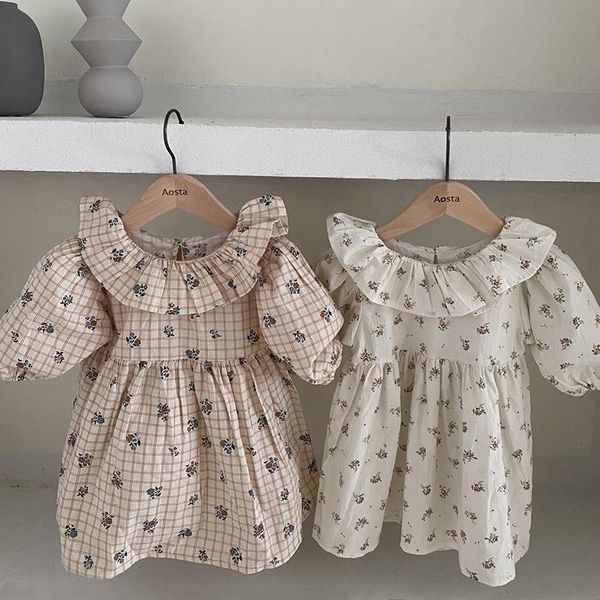 girl's dresses vintage toddler baby kid girls dress flower long sleeve lotus leaf collar a line for autumn spring costumes, Red;yellow
girl's dresses vintage toddler baby kid girls dress flower long sleeve lotus leaf collar a line for autumn spring costumes, Red;yellow