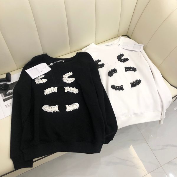 sweatshirts designer fashion brand ladies autumn and winter letters beaded casual round neck sweater pullover long sleeve loose top, Black
sweatshirts designer fashion brand ladies autumn and winter letters beaded casual round neck sweater pullover long sleeve loose top, Black