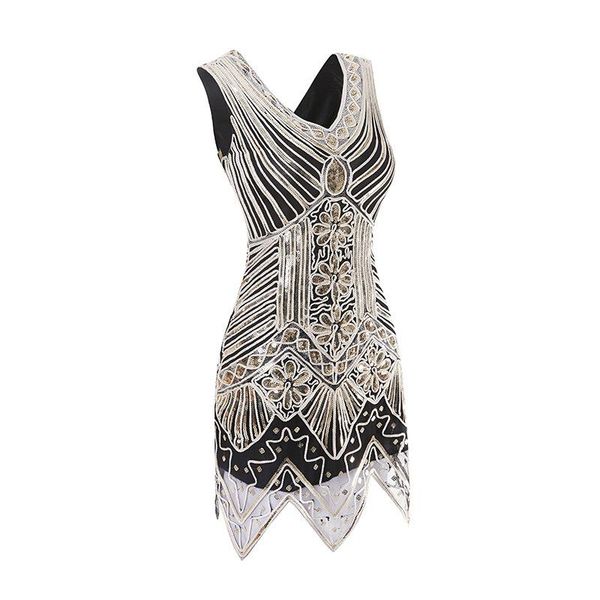 casual dresses 3xl 20s women's 1920s sequin beaded tassels hem flapper dress sleeveless gold thread embroidery fringe great gatsby part, Black;gray
casual dresses 3xl 20s women's 1920s sequin beaded tassels hem flapper dress sleeveless gold thread embroidery fringe great gatsby part, Black;gray