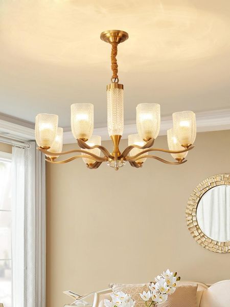 pendant lamps luxury crystal glass copper chandelier beautiful joker lamp sturdy and durable for bedroom/living room/study
pendant lamps luxury crystal glass copper chandelier beautiful joker lamp sturdy and durable for bedroom/living room/study