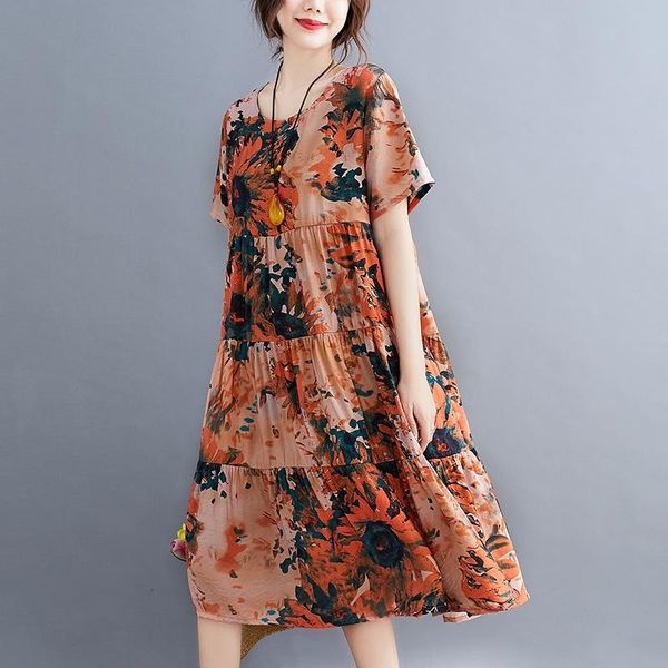 maternity dresses summer fashion printing pregnant women dress short sleeve o-neck block color patchwork cotton and linen pockets, White
maternity dresses summer fashion printing pregnant women dress short sleeve o-neck block color patchwork cotton and linen pockets, White