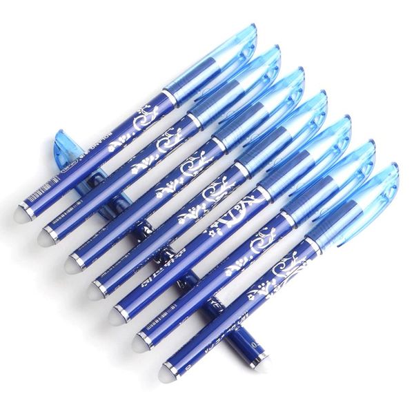 pen 8/16pcs/set 0.5mm blue black ink gel erasable refill rod pens for school writing stationery
pen 8/16pcs/set 0.5mm blue black ink gel erasable refill rod pens for school writing stationery