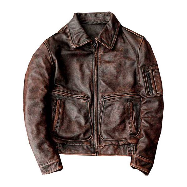 men's jackets leather jacket retro cowhide coat casual clothing size s-5xl spring and autumn, Black;brown
men's jackets leather jacket retro cowhide coat casual clothing size s-5xl spring and autumn, Black;brown
