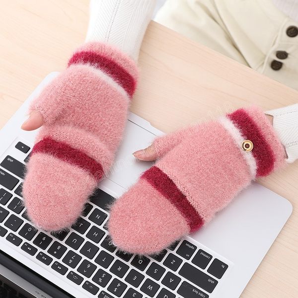 winter women touch screen gloves warm soft plush half fingers gloves for lady casual outdoor flip fingerless mittens, Blue;gray
winter women touch screen gloves warm soft plush half fingers gloves for lady casual outdoor flip fingerless mittens, Blue;gray