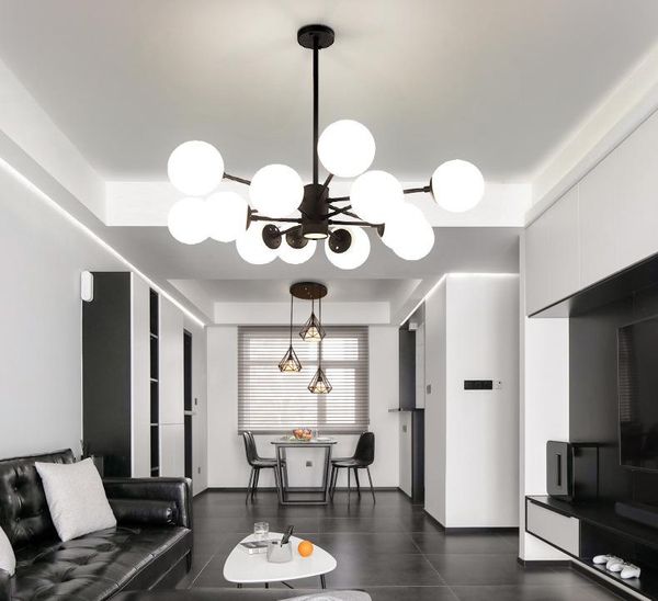 pendant lamps nordic living room lamp modern bedroom restaurant atmospheric glass molecular creative personality magic bean chandelier
pendant lamps nordic living room lamp modern bedroom restaurant atmospheric glass molecular creative personality magic bean chandelier