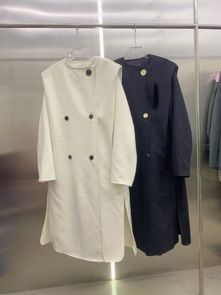 women's wool & blends 2021 autumn women luxury double breasted jacket female casual overcoat coat 2 color rmsx 10.07, Black
women's wool & blends 2021 autumn women luxury double breasted jacket female casual overcoat coat 2 color rmsx 10.07, Black