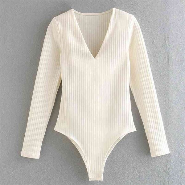 summer style women european and american elastic v-neck long-sleeved female bodysuit 210531, Black;white
summer style women european and american elastic v-neck long-sleeved female bodysuit 210531, Black;white
