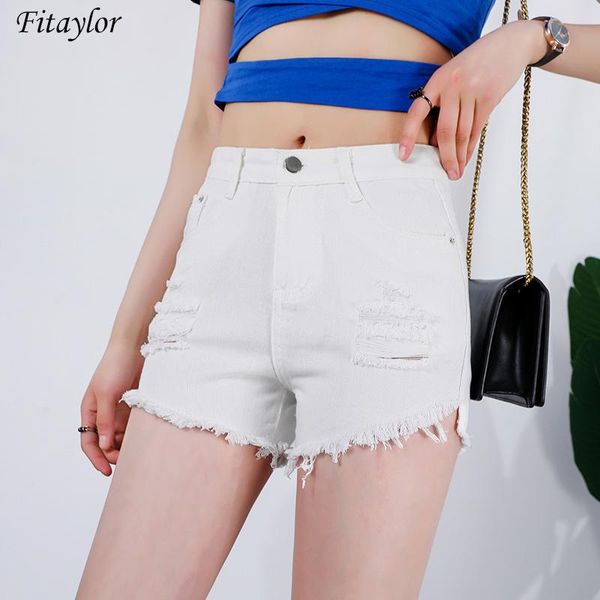 women's shorts fitaylor summer women black white hole denim vintage female high waist stright slim tassel solid color jeans, White;black
women's shorts fitaylor summer women black white hole denim vintage female high waist stright slim tassel solid color jeans, White;black