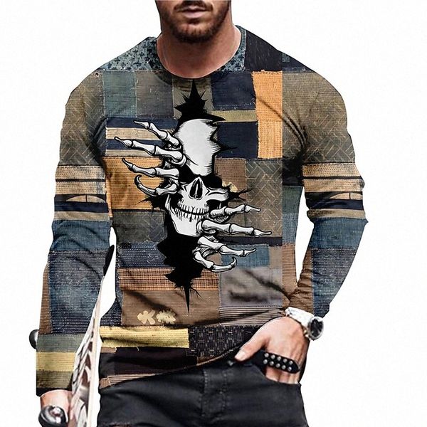 men's t shirt 3d print color block graphic prints skull crew neck daily holiday print long sleeve casual designer big and tall blue p8, White;black
men's t shirt 3d print color block graphic prints skull crew neck daily holiday print long sleeve casual designer big and tall blue p8, White;black