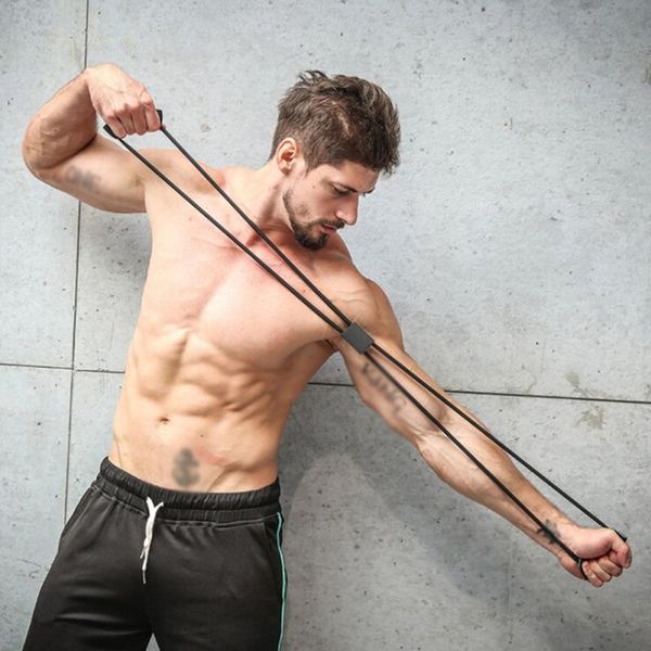 resistance bands 8 shaped chest developer expander rubber latex elastic stretch yoga training fitness exercise equipment
resistance bands 8 shaped chest developer expander rubber latex elastic stretch yoga training fitness exercise equipment