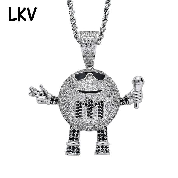 cute cartoon stereo macbeth m-bean microphone lilliputian necklace pendant hip hop trendsetter rap jewelry, Silver
cute cartoon stereo macbeth m-bean microphone lilliputian necklace pendant hip hop trendsetter rap jewelry, Silver