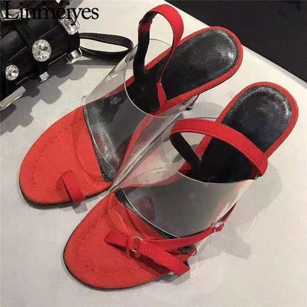 flip flops sandals women pvc high heels shoes women fashion baking finish heels runway shoes wedding zapatos mujer, Black
flip flops sandals women pvc high heels shoes women fashion baking finish heels runway shoes wedding zapatos mujer, Black