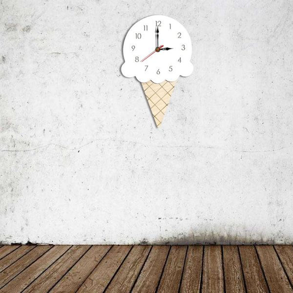 cartoon wall clock decoration ice cream clock acrylic hanging children for home living room kindergarten (white)
cartoon wall clock decoration ice cream clock acrylic hanging children for home living room kindergarten (white)