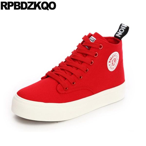 boots red booties flat sneakers canvas creepers muffin platform lace up slip on women flatform front casual ankle autumn, Black
boots red booties flat sneakers canvas creepers muffin platform lace up slip on women flatform front casual ankle autumn, Black