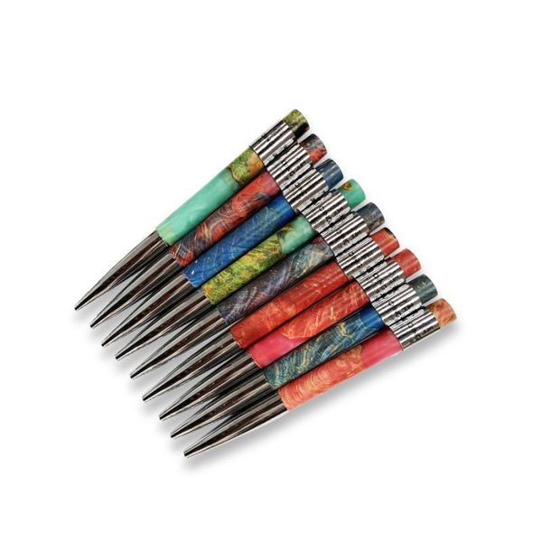 ballpoint pens multi color stable wooden pen signature art advanced gift collection, Blue;orange
ballpoint pens multi color stable wooden pen signature art advanced gift collection, Blue;orange