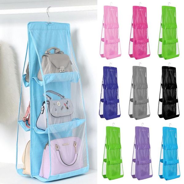 storage bags thickened double-sided six-compartment hanging bag dustproof non-woven tote finishing
storage bags thickened double-sided six-compartment hanging bag dustproof non-woven tote finishing