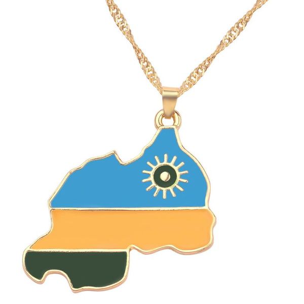 pendant necklaces cool rwanda country map national flag necklace fashion charm male female jewelry chain accessories patriot chic, Silver
pendant necklaces cool rwanda country map national flag necklace fashion charm male female jewelry chain accessories patriot chic, Silver