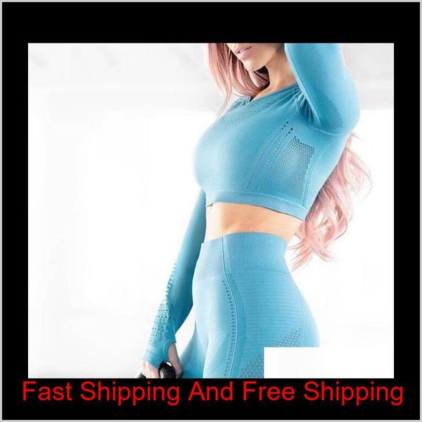 fashion seamless yoga set sport suit workout clothes for women long sleeve gym crop high waist leggings fit qylkql fivegarden, White;red
fashion seamless yoga set sport suit workout clothes for women long sleeve gym crop high waist leggings fit qylkql fivegarden, White;red