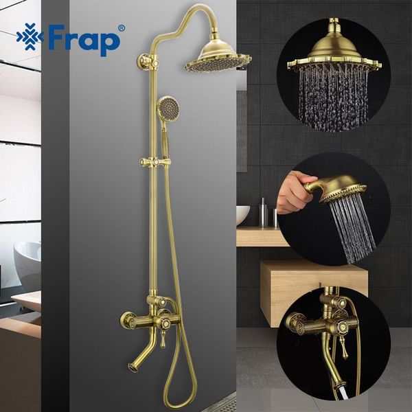 frap shower faucets bronze bathroom shower faucet antique style mixer waterfall faucet rain set system tapware
frap shower faucets bronze bathroom shower faucet antique style mixer waterfall faucet rain set system tapware