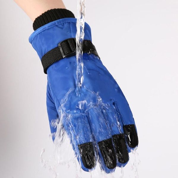 children's mittens l5yf children skiing cycling gloves thick warm waterproof snowboard, White
children's mittens l5yf children skiing cycling gloves thick warm waterproof snowboard, White