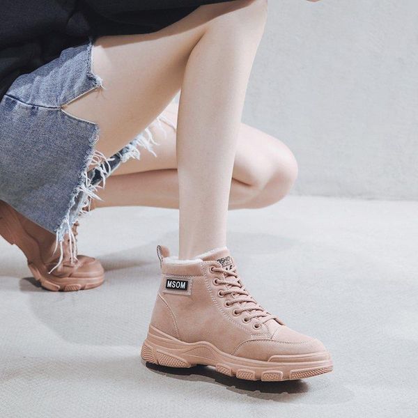 boots women 2021 winter warm british wind round toe mid-heel thick with short high-motorcycle platform shoes, Black
boots women 2021 winter warm british wind round toe mid-heel thick with short high-motorcycle platform shoes, Black