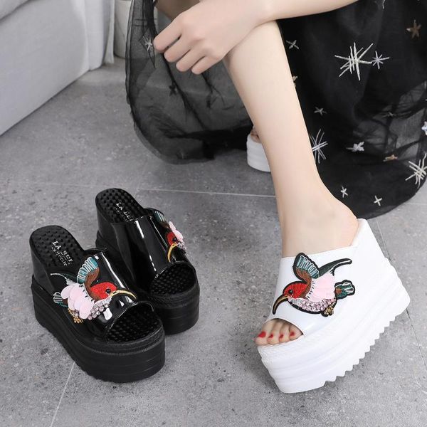 slippers shoes soft luxury slides women heels on a wedge increased internal platform comfort designer high pu rubber casual fash, Black
slippers shoes soft luxury slides women heels on a wedge increased internal platform comfort designer high pu rubber casual fash, Black