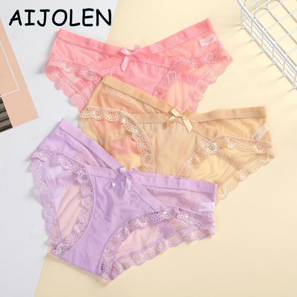 women's panties solid color lace bow knot underwear loose elastic v-waist underpants transparent mesh brief, Black;pink
women's panties solid color lace bow knot underwear loose elastic v-waist underpants transparent mesh brief, Black;pink