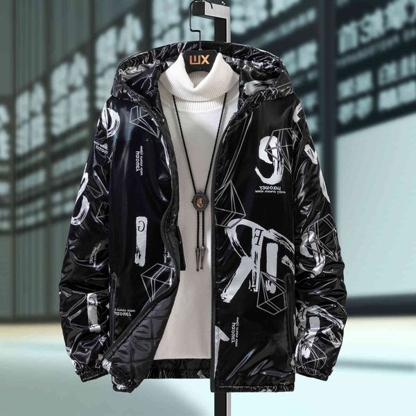 windproof warm student coat youth down cotton jacket new winter 's hooded glossy waterproof men, Black
windproof warm student coat youth down cotton jacket new winter 's hooded glossy waterproof men, Black