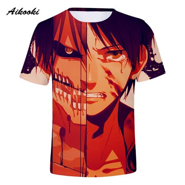 women's t-shirt anime attack on titan men t-shirts women cartoon 3d print summer breathable fashion giant teen, White
women's t-shirt anime attack on titan men t-shirts women cartoon 3d print summer breathable fashion giant teen, White