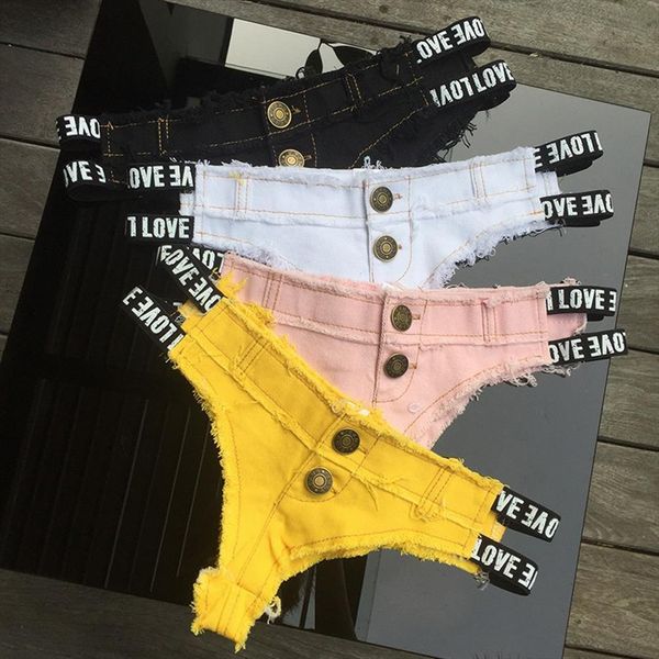 vingtage retro jeans feminino womens short micro mini denim booty thong women skinny dance black white, White;black
vingtage retro jeans feminino womens short micro mini denim booty thong women skinny dance black white, White;black
