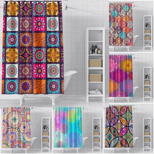shower curtains mandala floral print curtain bohemian bath for home decor waterproof fabric bathroom with hooks
shower curtains mandala floral print curtain bohemian bath for home decor waterproof fabric bathroom with hooks