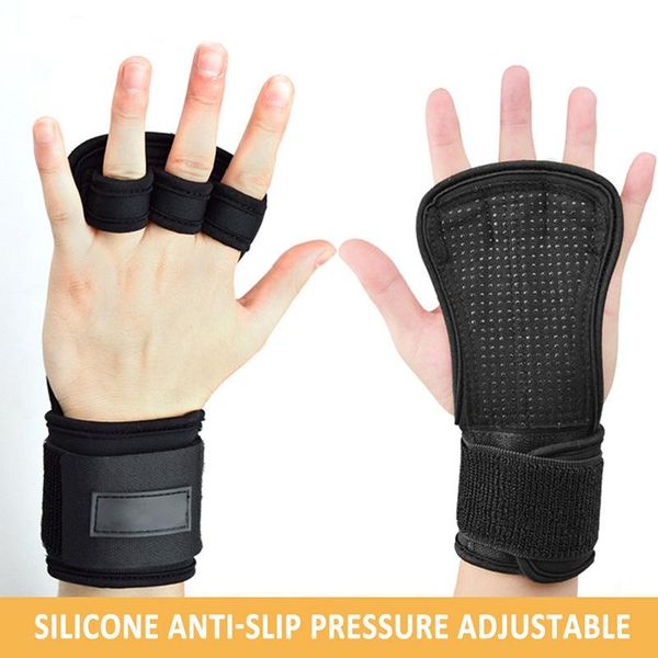wrist support 1pcs weightlifting gloves with wraps hand grips palm protection training ed-, Black;red
wrist support 1pcs weightlifting gloves with wraps hand grips palm protection training ed-, Black;red
