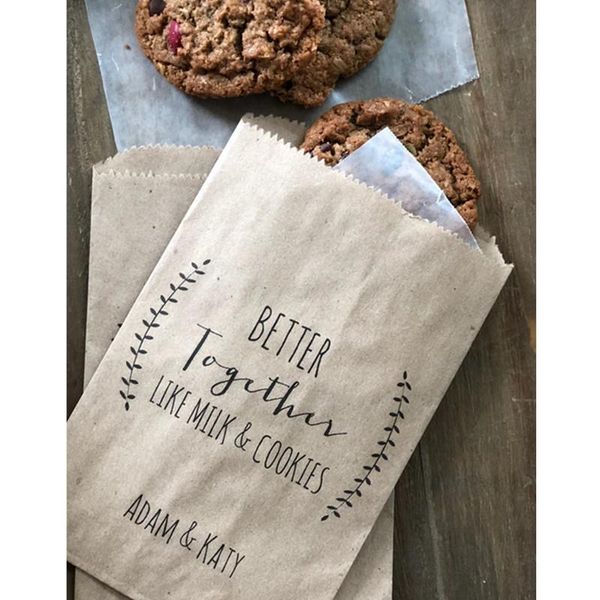 gift wrap custom wedding cookie bags - candy buffet sacks favors recycled kraft paper personalized printed bag take home 
gift wrap custom wedding cookie bags - candy buffet sacks favors recycled kraft paper personalized printed bag take home