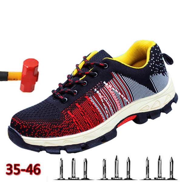 boots 2021 lightweight breathable men safety shoes steel toe work for anti-smashing construction sneaker with reflective, Black
boots 2021 lightweight breathable men safety shoes steel toe work for anti-smashing construction sneaker with reflective, Black