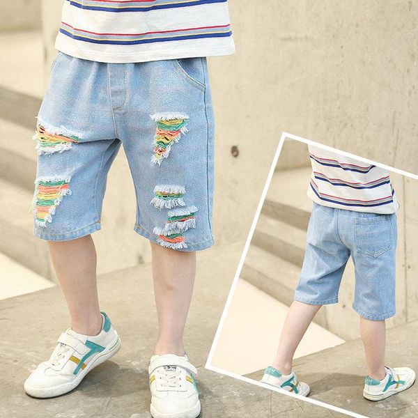 shorts summer boys ripped denim with holes kids casual destroyed children fashion short jeans for age 4-13 years old, Black
shorts summer boys ripped denim with holes kids casual destroyed children fashion short jeans for age 4-13 years old, Black