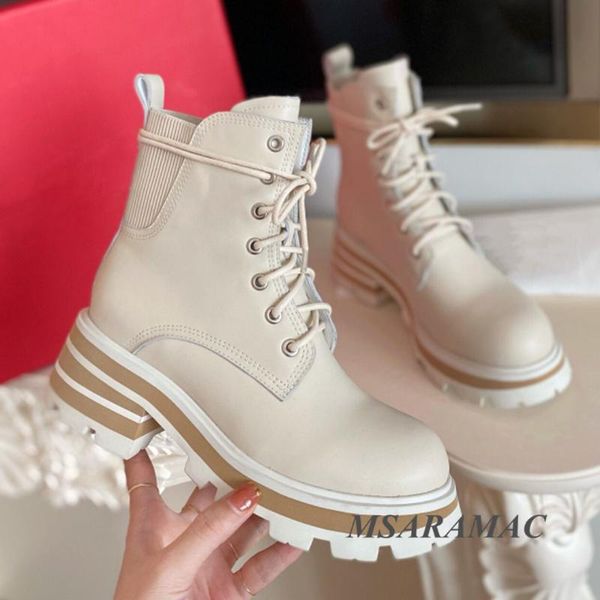 boots ins beige round-toed thick-soled thick-heel leather women's slim ankle all seasonal party shoes, Black
boots ins beige round-toed thick-soled thick-heel leather women's slim ankle all seasonal party shoes, Black