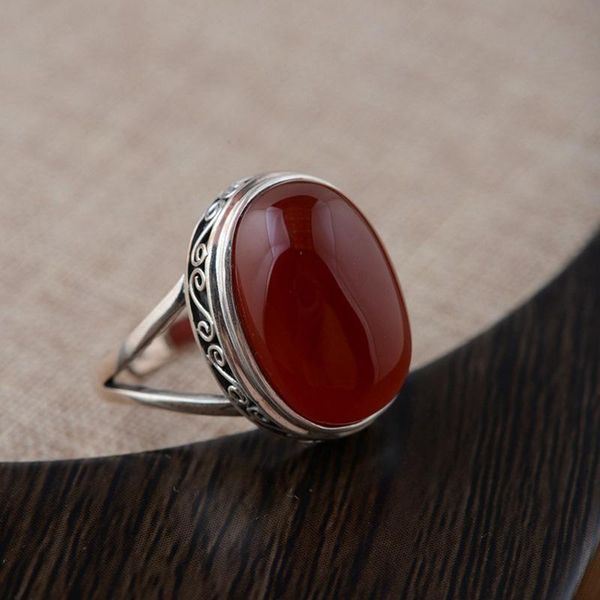 cluster rings genuine solid ring silver 925 with natural red chalcedony designer jewelry luxury accessories women fine jewellery, Golden;silver
cluster rings genuine solid ring silver 925 with natural red chalcedony designer jewelry luxury accessories women fine jewellery, Golden;silver