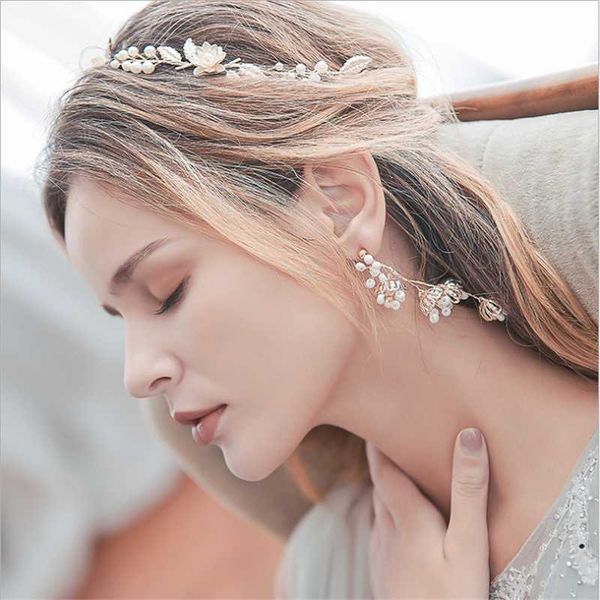 headpieces fashion and elegant flower crystal pearl hair band bridal headdress wedding party dress accessories, Silver
headpieces fashion and elegant flower crystal pearl hair band bridal headdress wedding party dress accessories, Silver