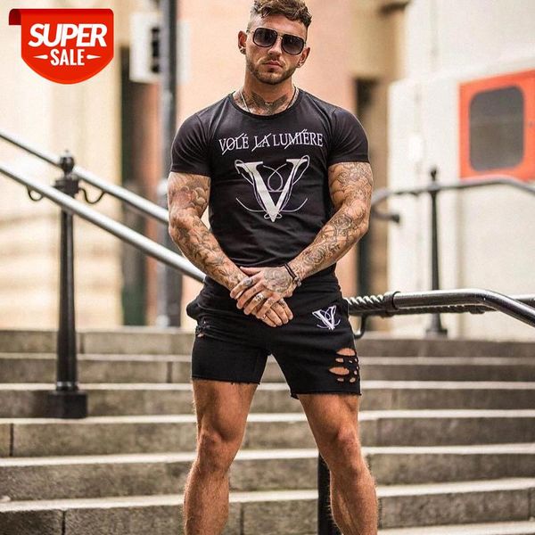New Mens Sports gyms t shirt Fitness Bodybuilding Slim Cotton Running Shirts Men Short Sleeve workout male T-shirt #bp5m, White;black
New Mens Sports gyms t shirt Fitness Bodybuilding Slim Cotton Running Shirts Men Short Sleeve workout male T-shirt #bp5m, White;black