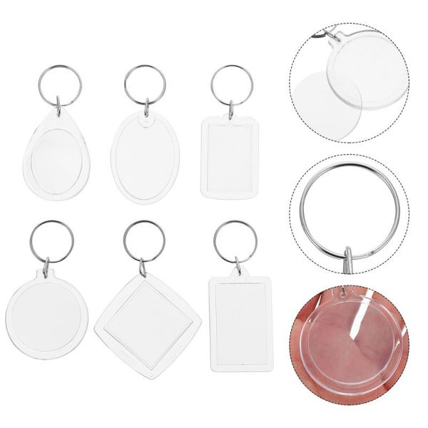 frames 18pcs po frame key chains transparent diy picture rings 
frames 18pcs po frame key chains transparent diy picture rings